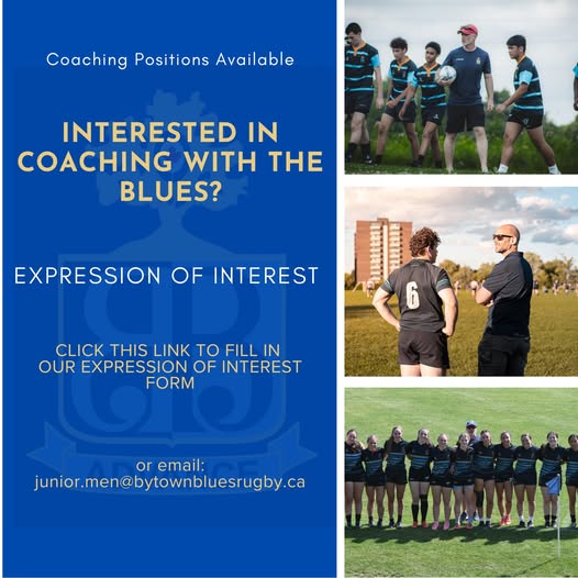 Bytown Blues RFC - Coaching